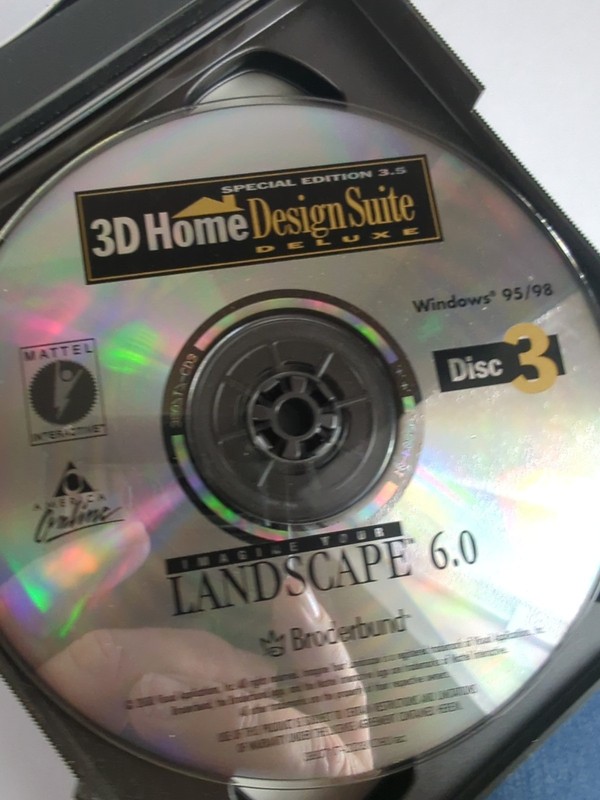 Broderbund 3D Home Design Suite Deluxe Special Edition 3.5 2000 gallery