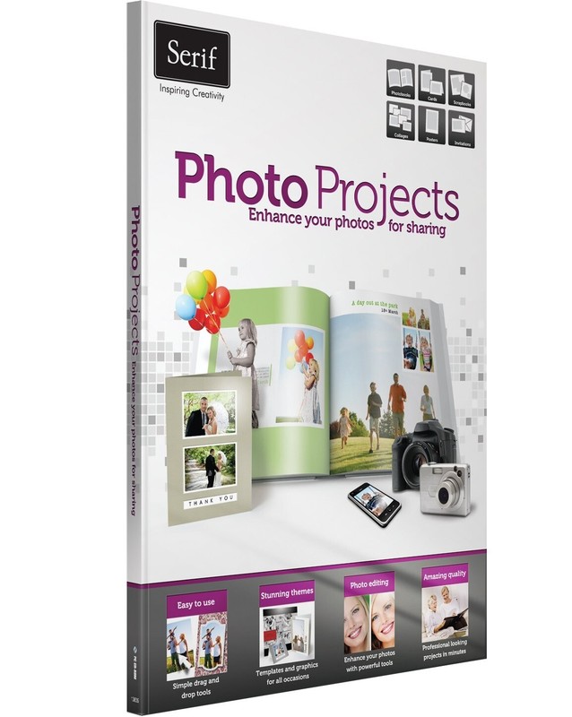 10-PACK SERIF PHOTO PROJECTS – SOFTWARE – PRODUCTIVITY – NEW