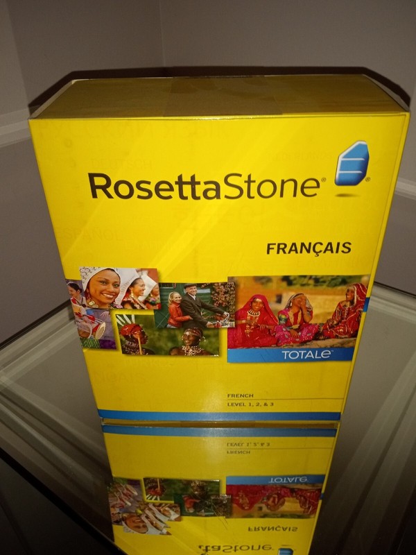 Rosetta Stone - V4 TOTALe: French Level 1-3 Set for PC, Mac NEW/SEALED gallery