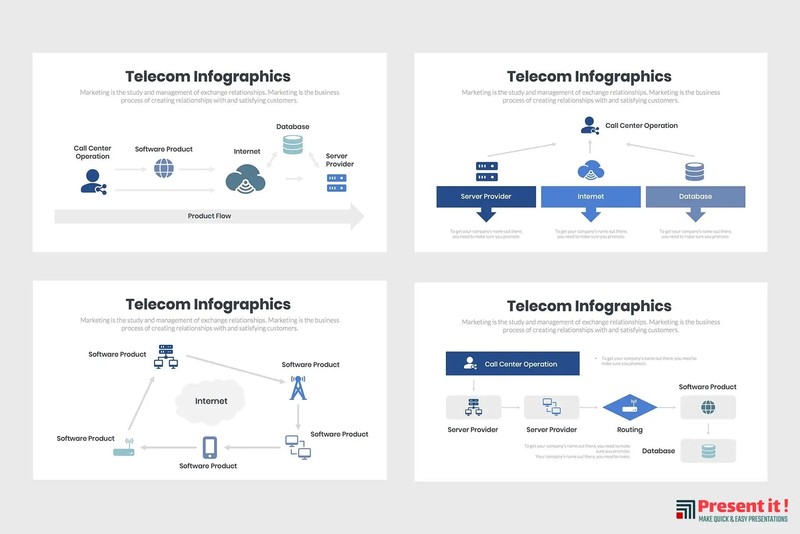 Telecom Infographics gallery