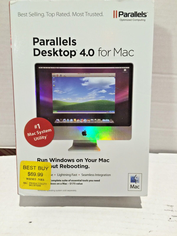 2008 Parallels Desktop 4.0 For Mac Nova Development – Run Windows on Mac