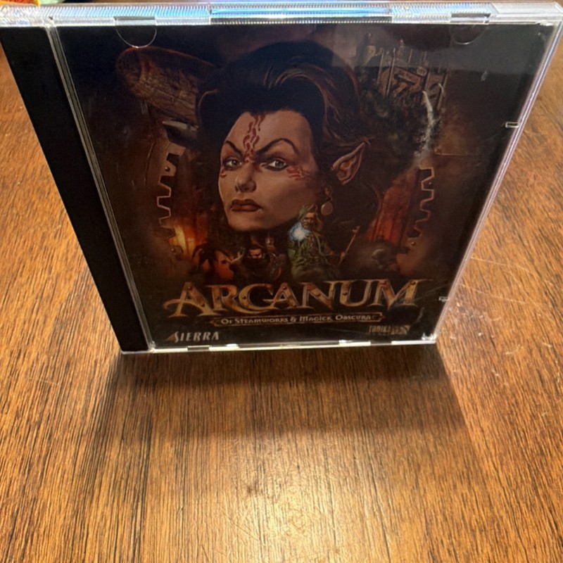 Sierra Arcanum: Of Steamworks & Magic Obscura PC Game CD Arts & Culture