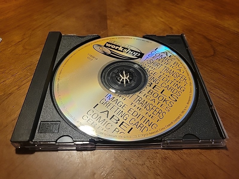LexMark Workshop Guide - Labels, Images, Cards & More! CD Rom - PC Lex Mark gallery