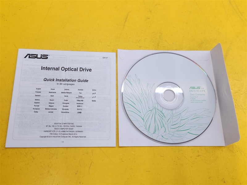 ⭐️⭐️⭐️⭐️⭐️Asus DVD Suite Power2Go 8 E-Green Firmware Update Quick Install CD