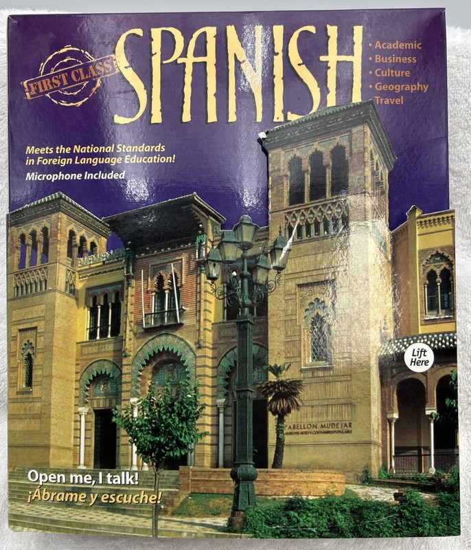 First Class Spanish Language Business, Culture Travel Academic Geography NEW