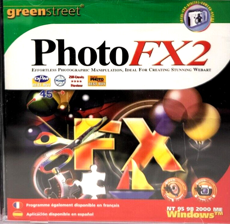 Windows Photo Art Creator FX2 CD-Rom Win 95/98 or Higher (Z29E/A)