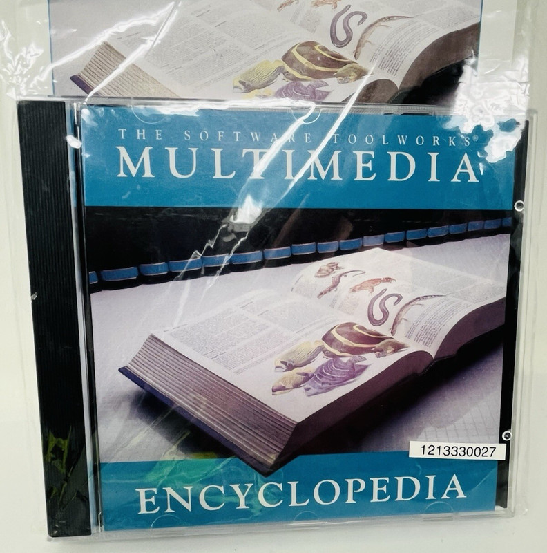 The Software Tool works Multimedia Encyclopedia new in factory packaging sealed gallery