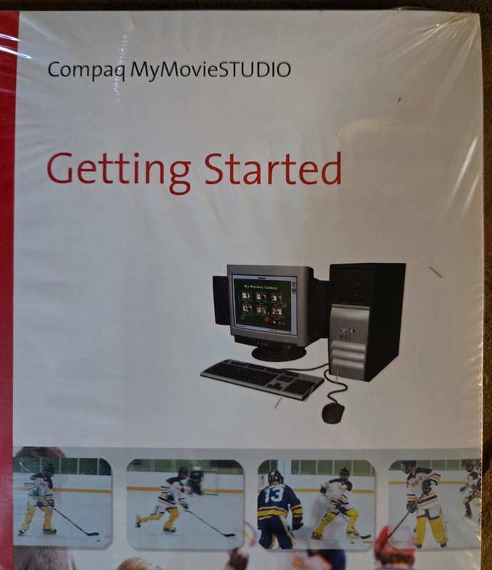 Compaq My Movie Studio Getting Started Software CD + Manual Set NIP Sealed gallery