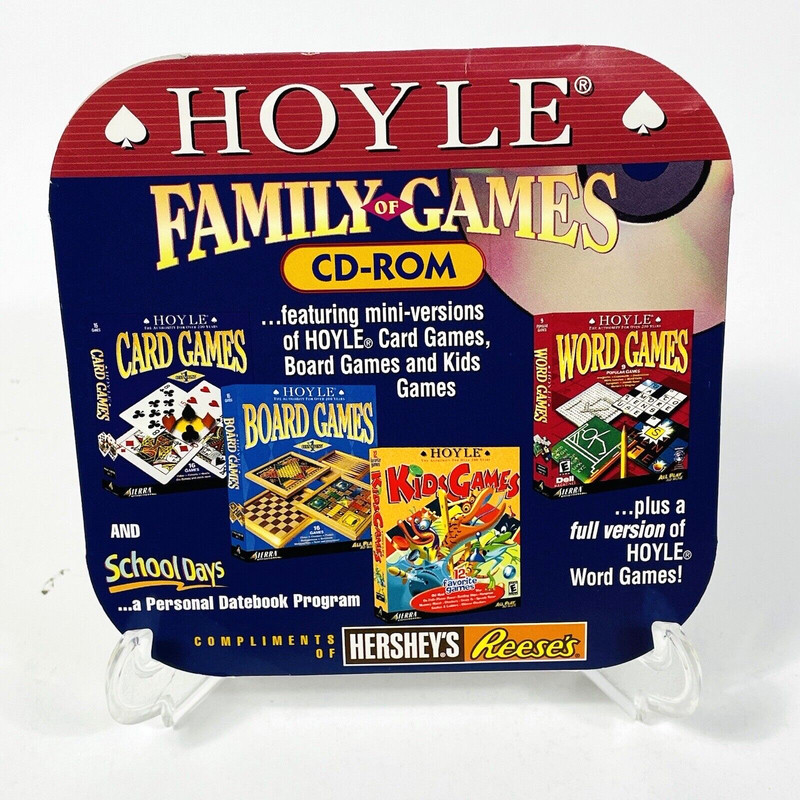 Hoyle Family of Games CD-ROM Compliments of Hershey’s Reese’s