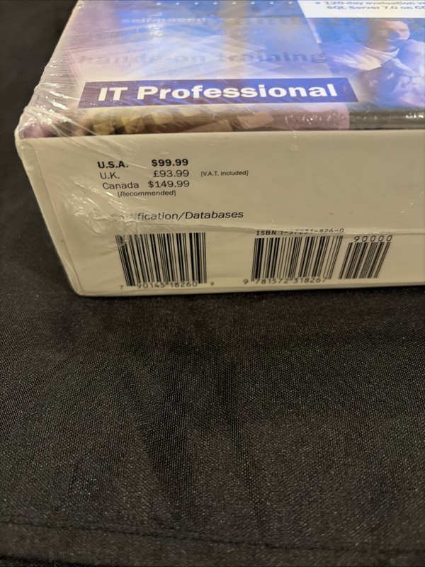 Microsoft SQL Server 7.0 Database Implementation Online Training Kit BRAND NEW gallery