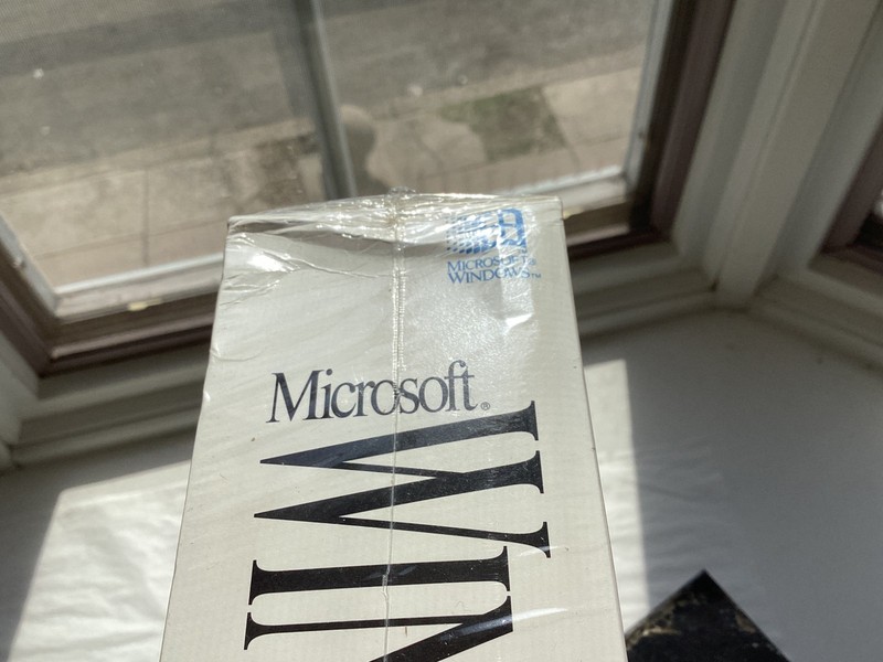 SEALED VINTAGE 1992 Microsoft Windows 3.1 BEST CONDITION ON EBAY | AS IS SALE gallery