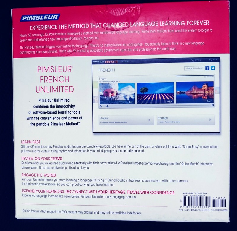 NEW Pimsleur Unlimited FRENCH Language Course 30 Lessons gallery