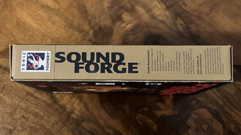 VTG Sonic Foundry Sound Forge 4.5 Digital Audio Software Windows Noise Reduction gallery