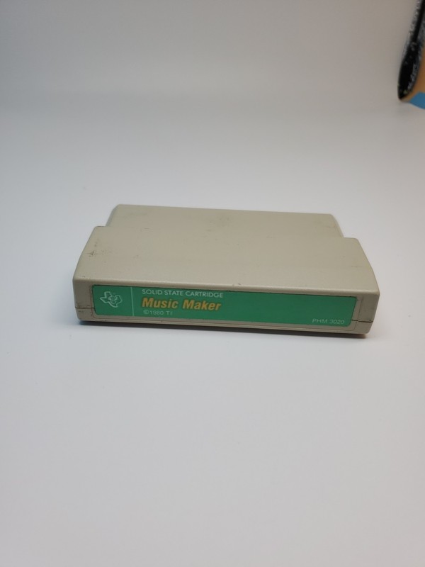 Music Maker Texas Instruments Ti-99/4a Software Game CARTRIDGE TESTED WORKING