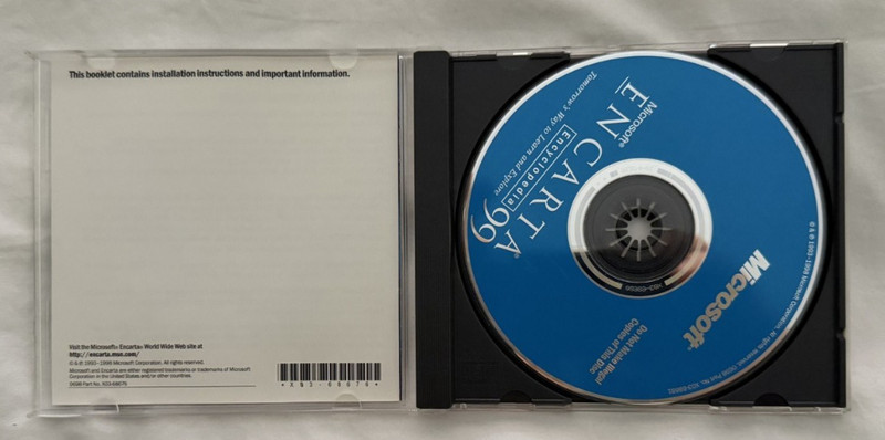 Microsoft ENCARTA '99 Interactive Multimedia Encyclopedia Version A - PC CD-ROM gallery