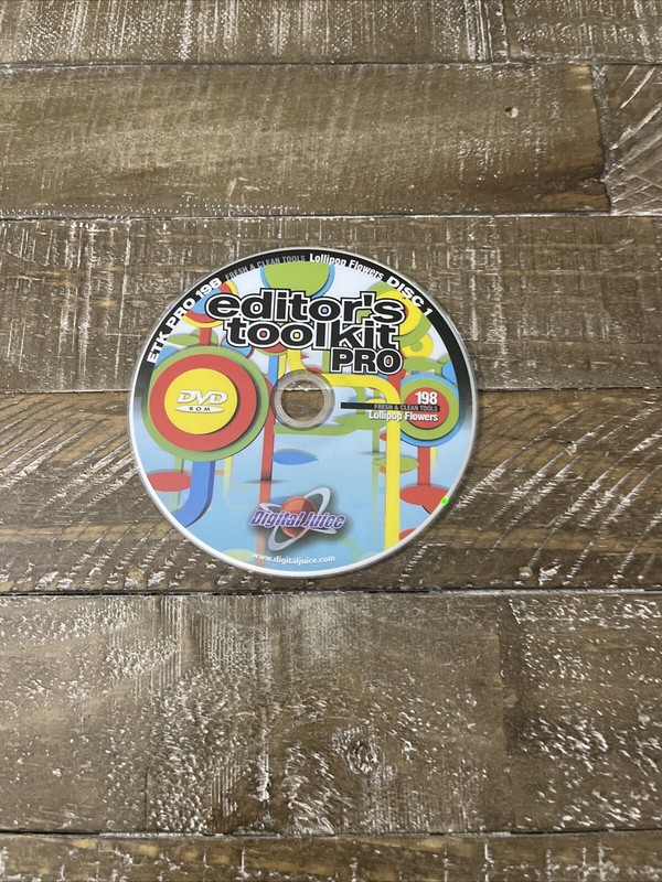Digital Juice Editors Toolkit Pro 198