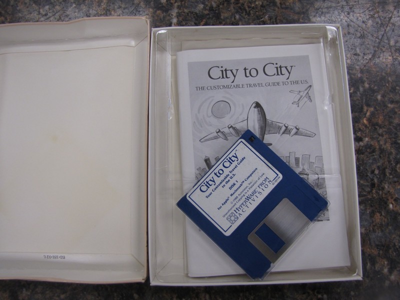 Vintage City to City Customizable US Travel Planning Guide- 2x 3.5" Disks -MS40 gallery