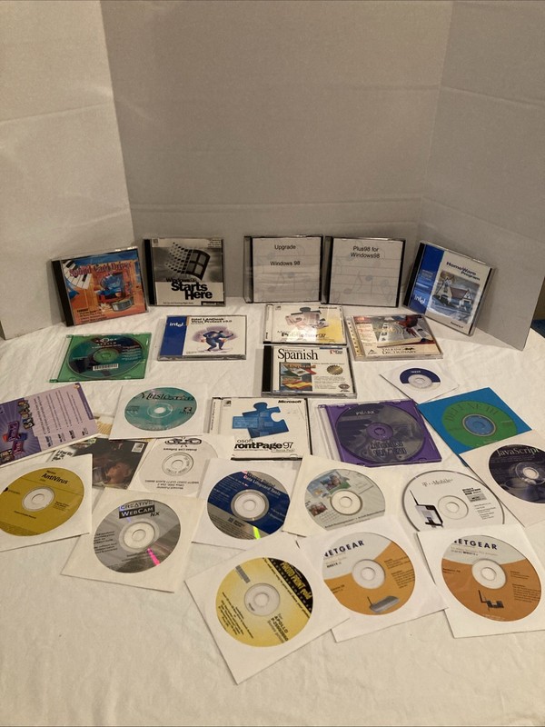 Lot of program Installation, driver, software update CD-ROM discs