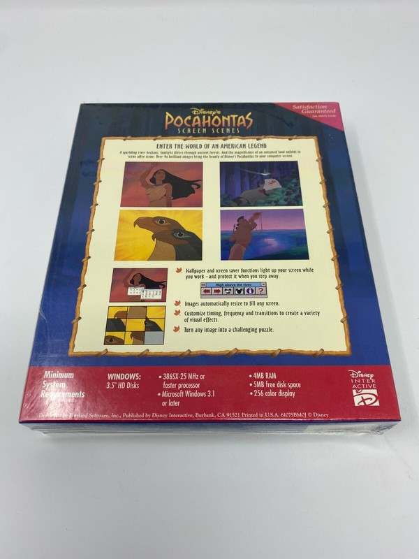 Disney Interactive Pocahontas Screen Scenes Windows New Computer Program gallery