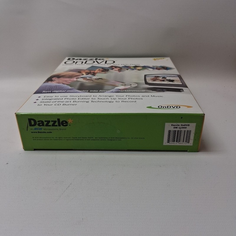 Dazzle OnDVD by SCM Microsystems Creating Slideshow CD-ROM and Guide gallery