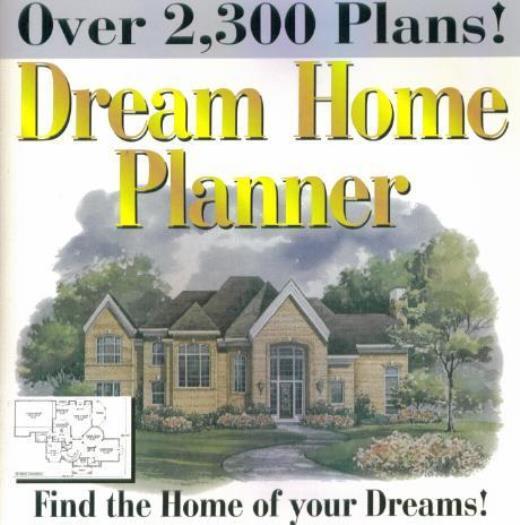 Dream Home Planner PC CD over 2,300 DIY house plans build own rooms CAD program!