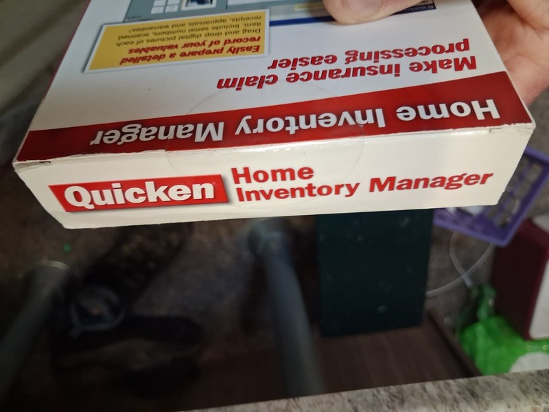 Intuit Quicken Home Inventory Manager for Windows '00/'03/XP/Vista New Sealed gallery