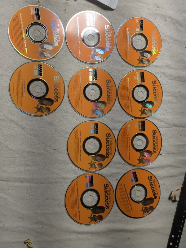 Topics Reference Success Pc Software. Disks Only. 10 Disk Set. 2005