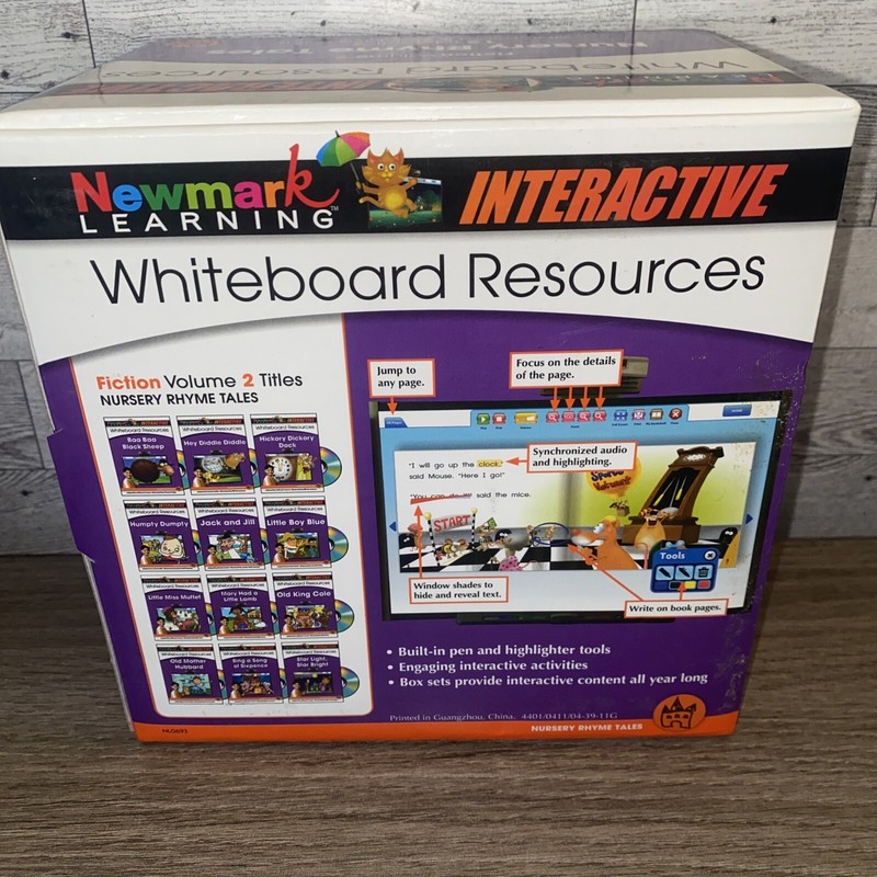 12 Nursery Rhyme Tales Interactive Whiteboard & eBook CD Roms Vol 2 gallery