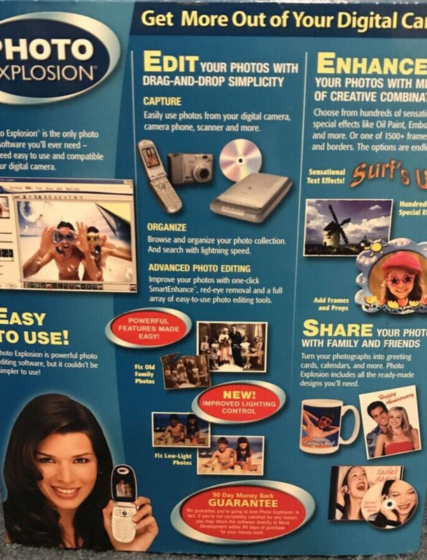 Photo Explosion Complete Digital Photo Studio Multi 3 CD Set Drag and Drop gallery