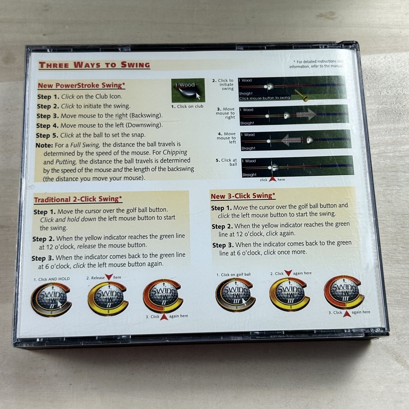 Links LS 1999 Upgrade Version PC CD-ROM Golf Simulation Game ACCESS Software gallery