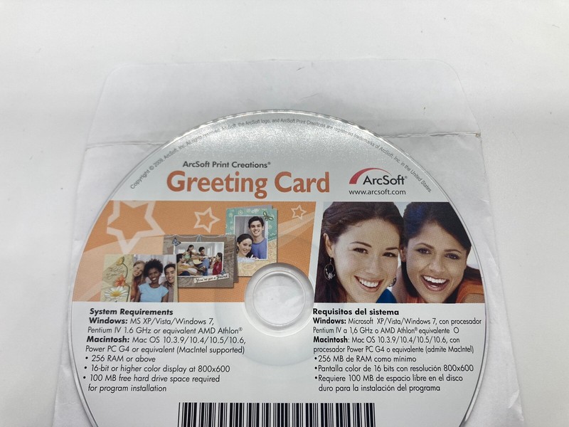 Arcsoft Greeting Card Creator for Windows/Mac (CD, Software)