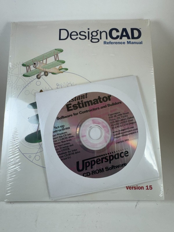 New Sealed IMSI Design CAD Version 15 DesignCAD PC Computer Software