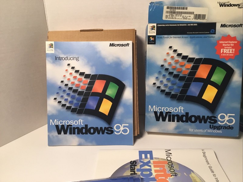 Microsoft Windows 95 Upgrade Kit Internet Explorer Starter Kit. gallery