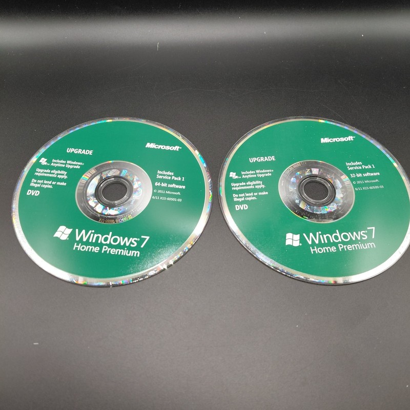Microsoft Windows 7 Home Premium Vista Upgrade 32 & 64 Bit w/Product Key gallery