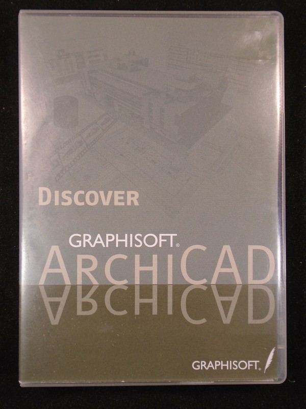 DISCOVER GraphiSoft ArchiCAD 8 TUTORIAL+DEMO RARE/VHTF Windows/MAC CD-ROM Englis