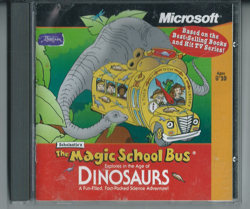 Microsoft Scholastic’s The Magic School Bus Explores in the Age of Dinosaurs- PC