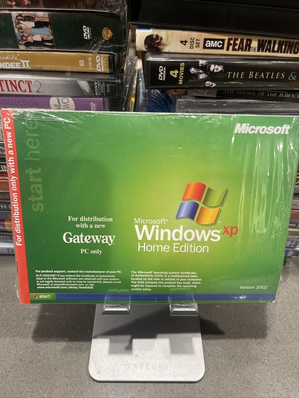 Microsoft Windows XP Home Edition Version 2002 Gateway PC Only Disc