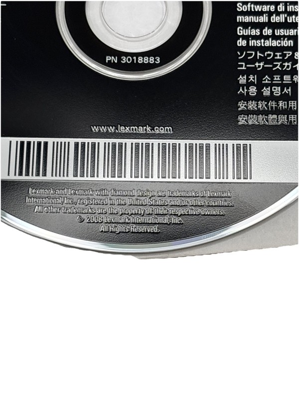 Lexmark 6600 series Printer Installation Software Disk CD gallery