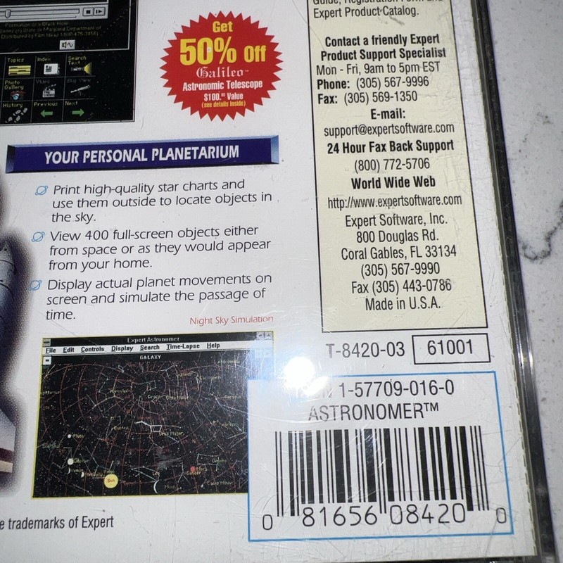 Astronomer CD-ROM gallery
