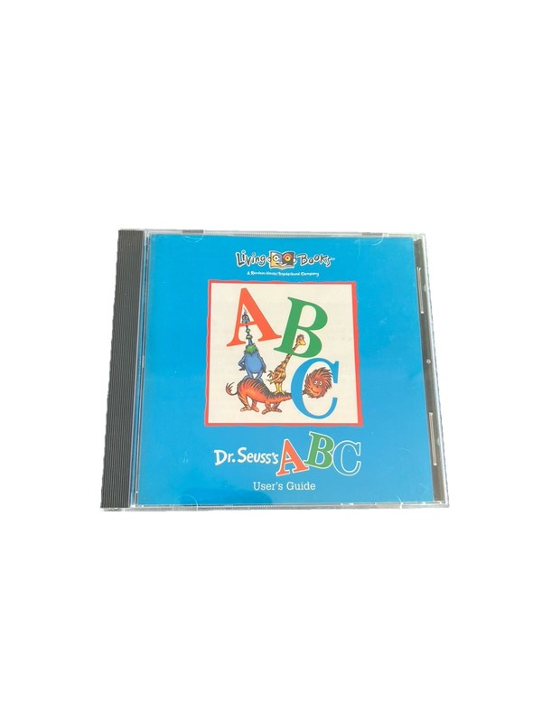 Dr. Seuss’s ABC User’s Guide CD-ROM for PC (1995, Living Books)