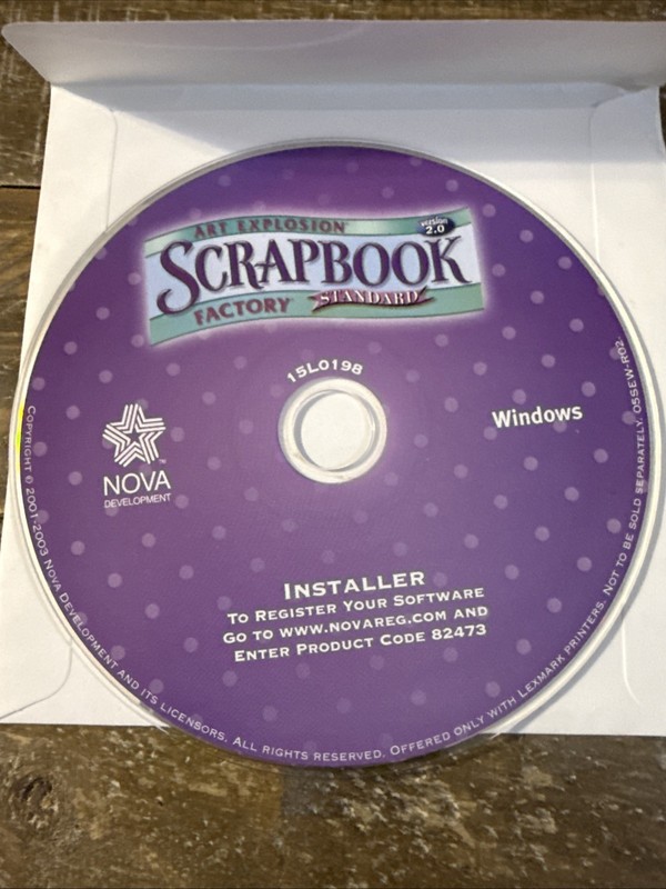Scrapbook Factory PC Cd Rom gallery