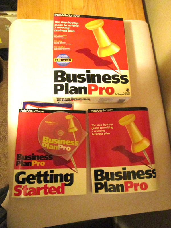 1998, Business Plan Pro v3, Complete w/ Original Box, Manuals and CD