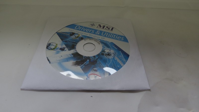 Genuine MSI Drivers & Utilities CD Intel Chipset For Windows XP G71-MI31020-J24 gallery