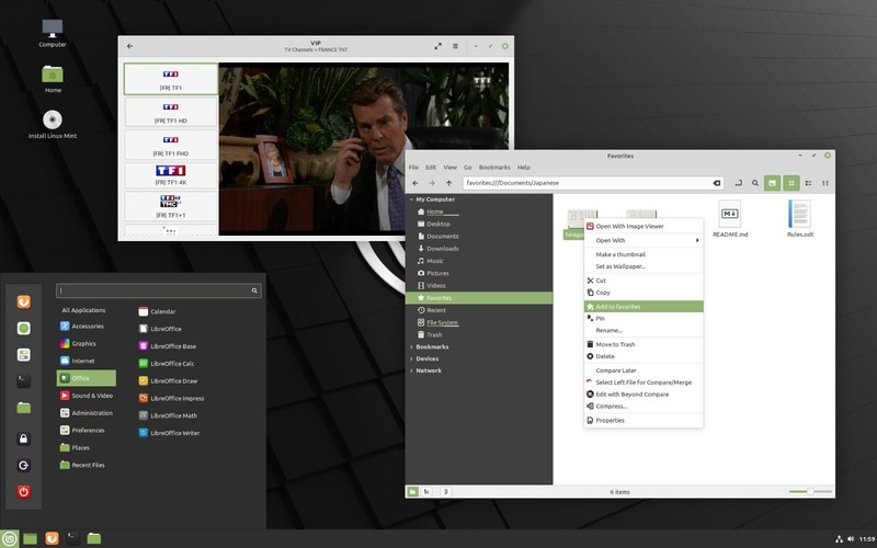 Linux Mint 21.4-in-1 USB Bootable Drive with Cinnamon, Mate, XFCE, and Edge 32GB gallery