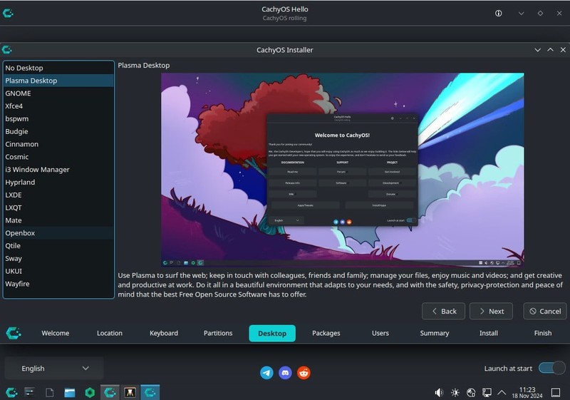 CACHYOS LINUX KDE, PLASMA | DESKTOP, HANDHELD | DVD, USB | CACHY OS | SHIPS FAST gallery