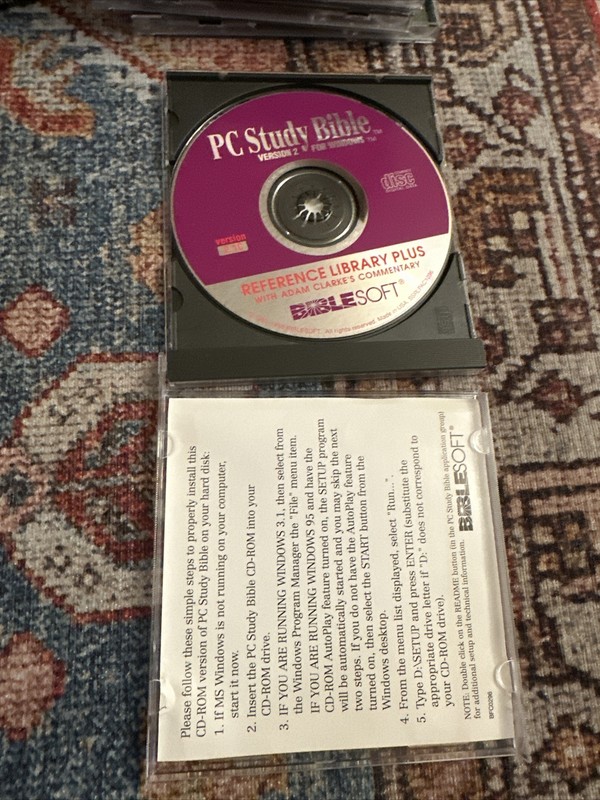 PC Study Bible Version 2.1C For Windows Adam Clarke Commentary (CDRom) Biblesoft gallery