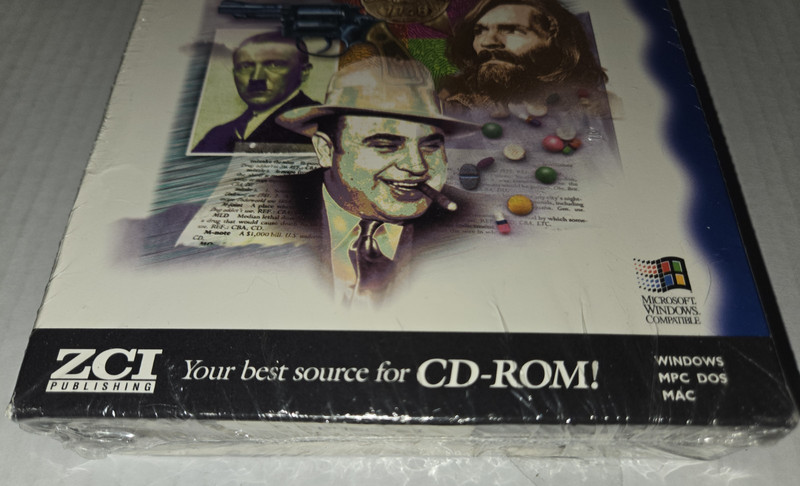 NEW Encyclopedia of Criminal Language PC Game CD-ROM Power CD ZCI Windows SEALED gallery