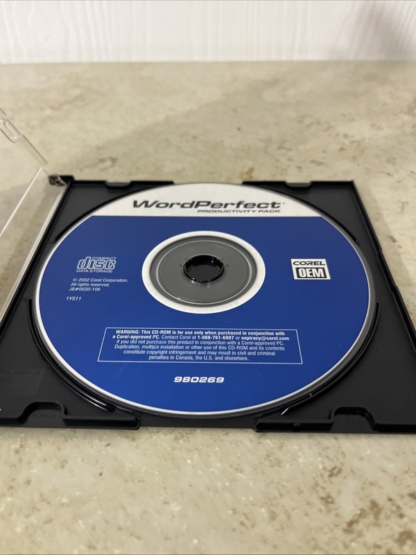 Corel WordPerfect Productivity Pack For Dell PC/Laptop - Windows XP gallery