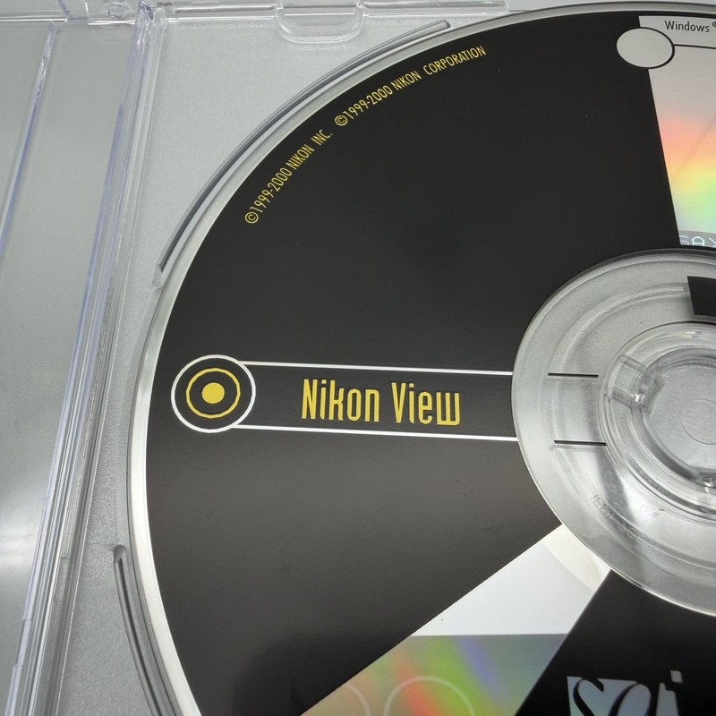 Vintage 2000 Nikon View Version 3.1.1 Photo Software CD-ROM Mac & Windows gallery