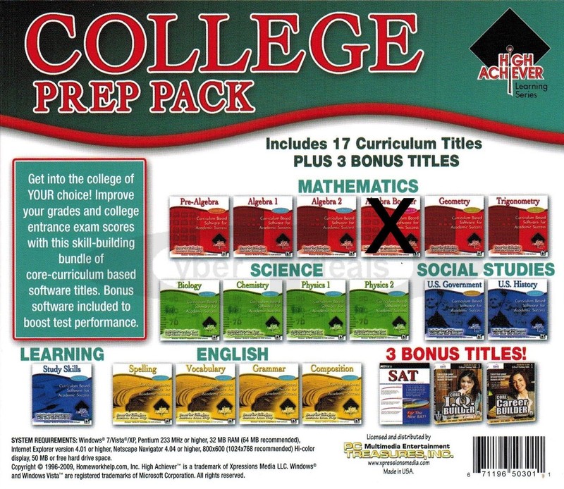 Physics 1 & 2 Sciences + Addl Core Curriculum Subjects Learning PC Software gallery